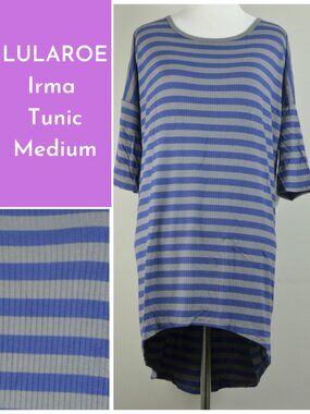 NWT M Ribbed Stripe Irma Lularoe